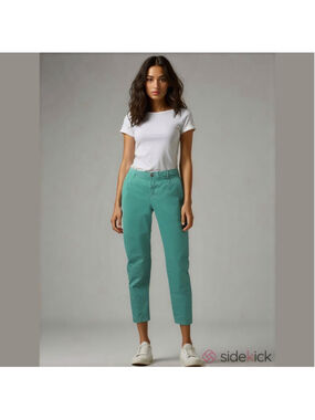 Tommy Hilfiger seafoam green pants size 8